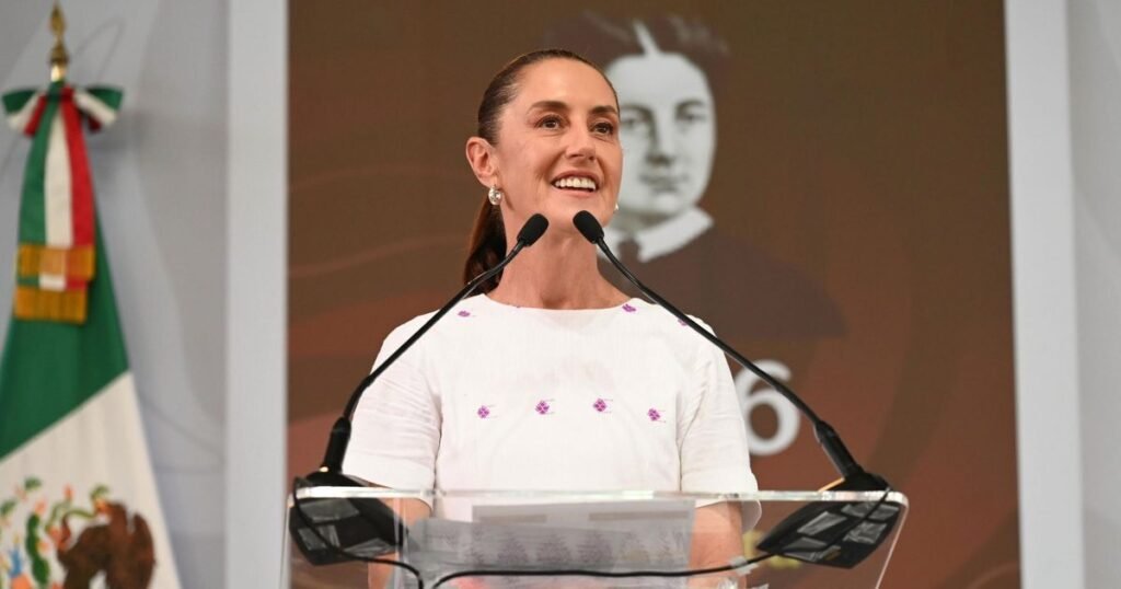 Clamor de descontento interrumpe a Sheinbaum en su gira nacional
