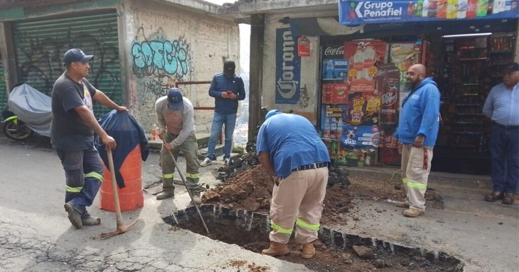 Socavón de cuatro años pone en riesgo el patrimonio en Magdalena Contreras