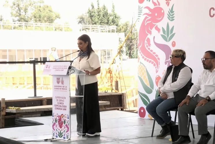 Brugada supervisa avances en la tercera Clínica Condesa de CDMX