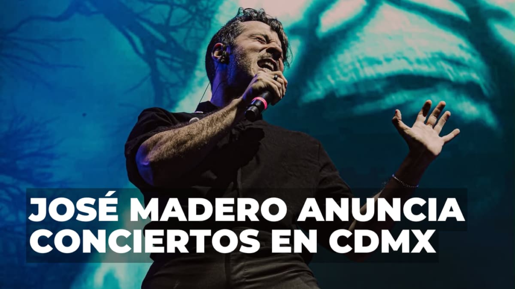 José Madero anuncia sus conciertos en CDMX: fechas y boletos disponibles