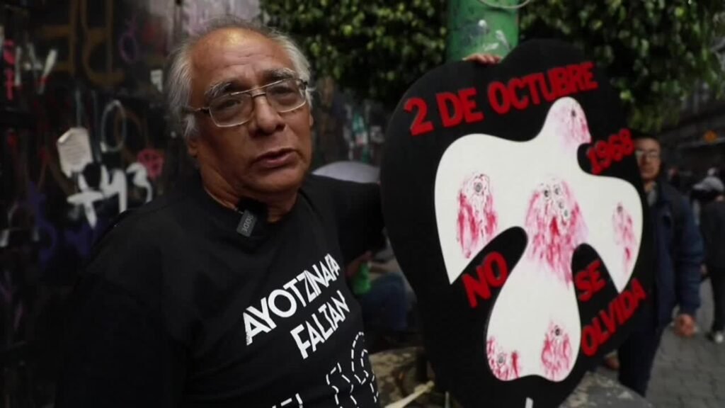 Marcha por la Justicia: 58 Años de Tlatelolco en CDMX