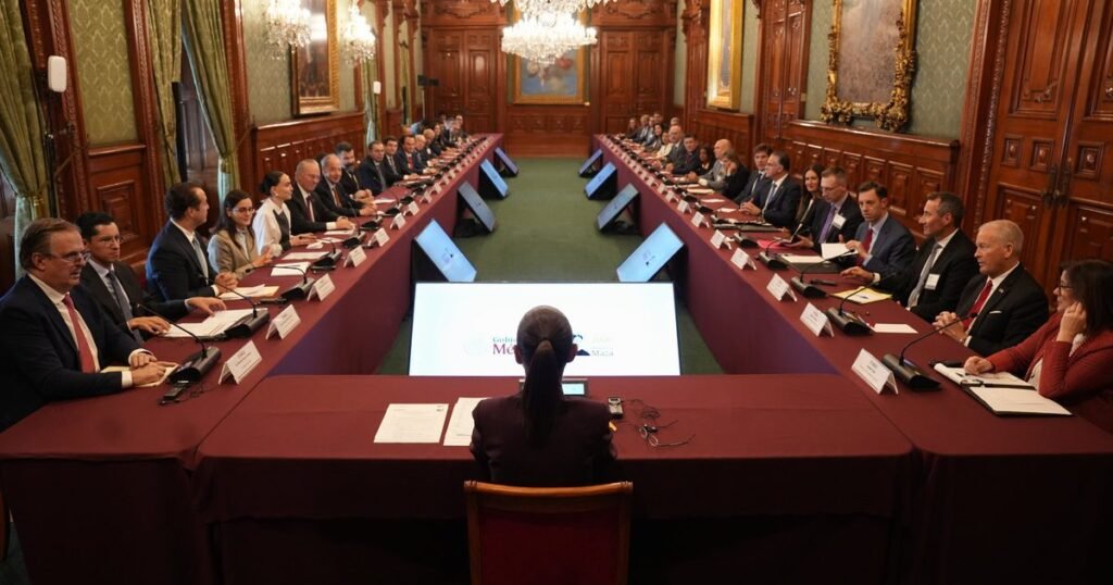 Sheinbaum se reúne con la Cámara de Comercio de EE. UU.