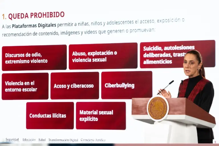 Qué propone el decreto de Sheinbaum para obligar a plataformas a retirar contenidos violentos Decreto de Sheinbaum sobre plataformas digitales